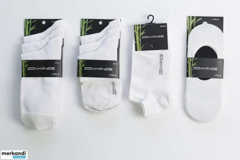 Calcetines de bambú de alta calidad para mujer y hombre / Oferta especial