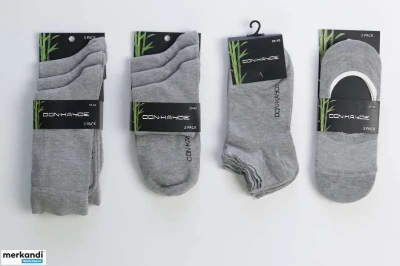 Calcetines de bambú de alta calidad para mujer y hombre / Oferta especial