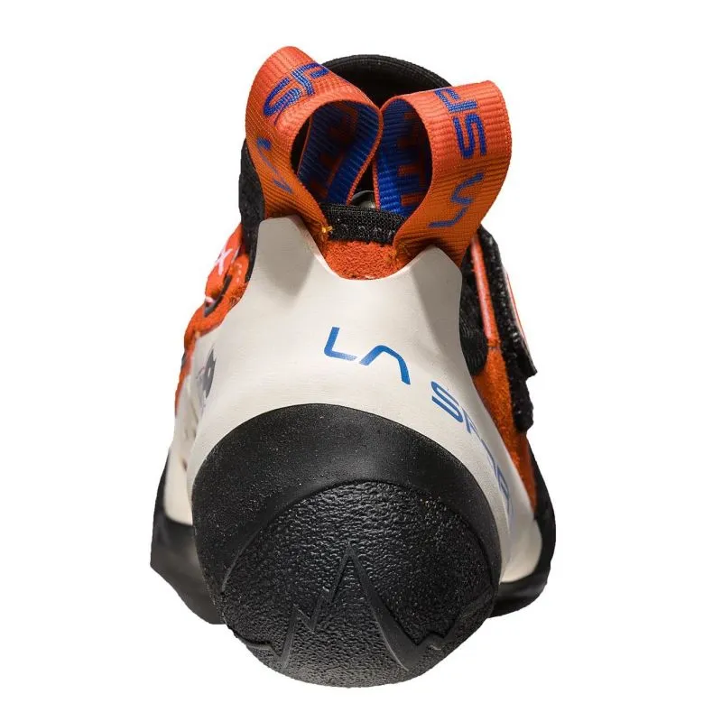 Calcetín de escalada para mujer La Sportiva Solution Woman (White/ Lily Orange)