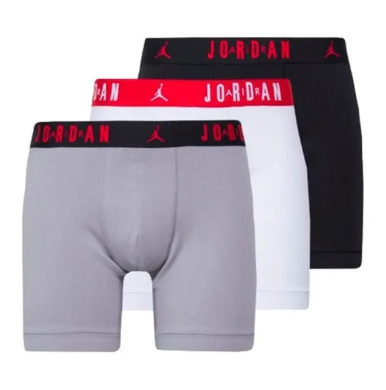 Calzoncillo Jordan Flight Core Black White Grey 3Pk