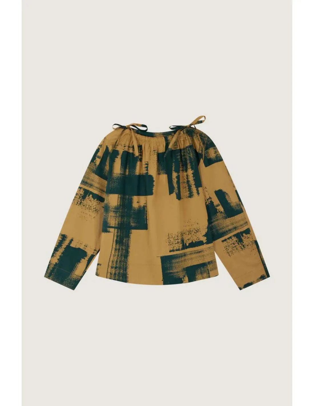 CAMISA CON ESCOTE AJUSTABLE SOEUR UKI