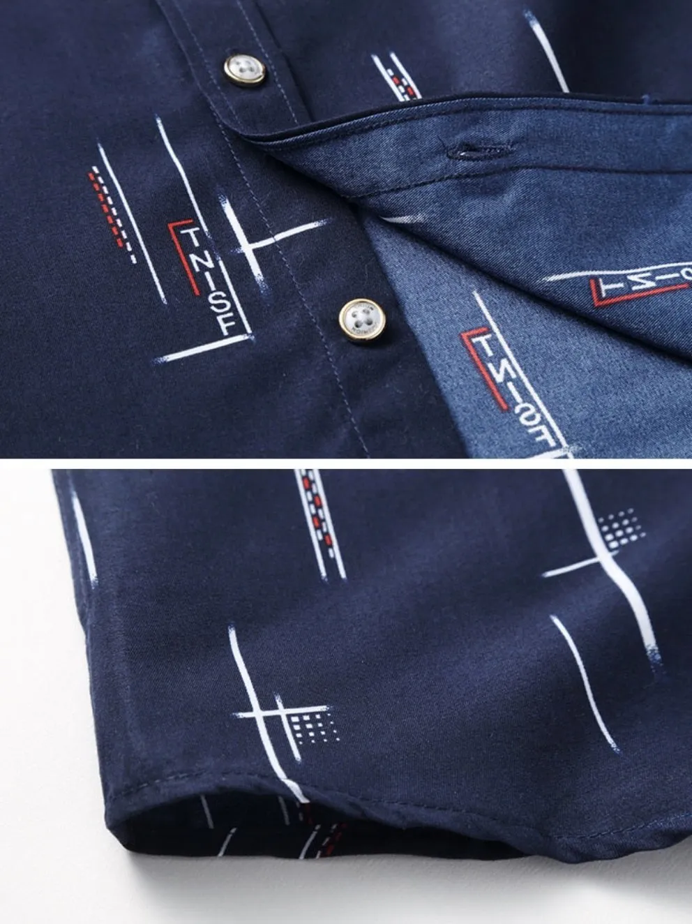 Camisa De Vestir Manga Corta Para Hombre