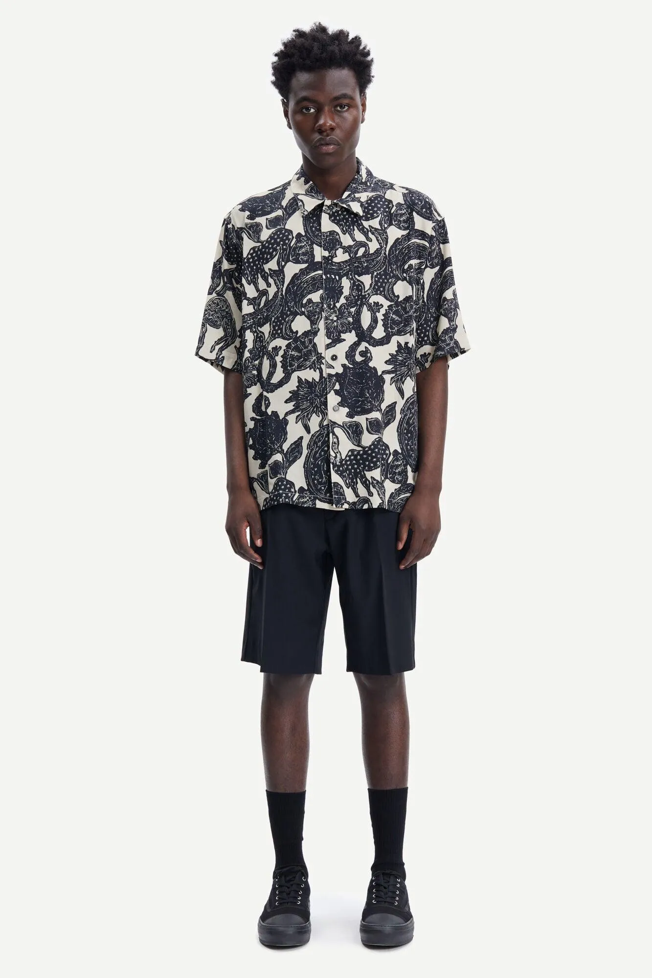 Camisa Samsøe Samsøe AYO X 10527 Cream Figures