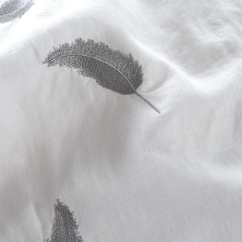 Camiseta De Lino Manga Corta Para Hombre