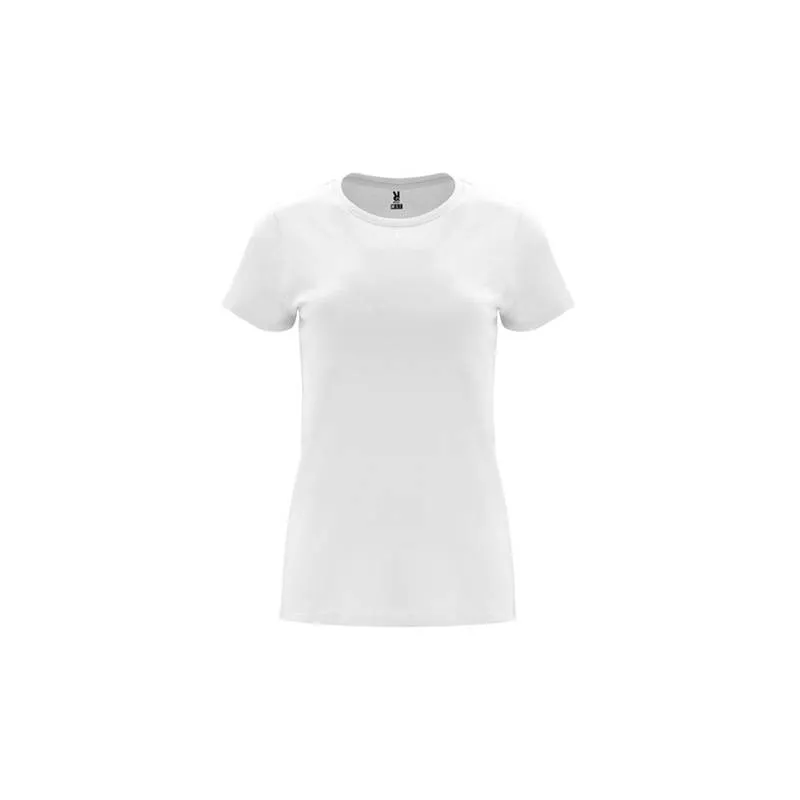 Camiseta de manga corta entallada para mujer