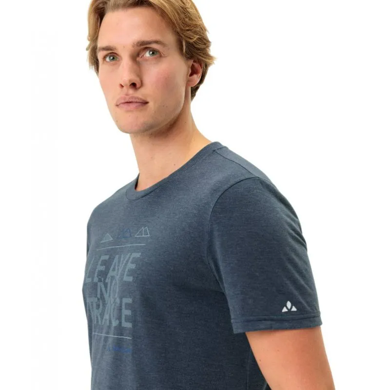 Camiseta de senderismo Vaude Camiseta Tekoa III (Dark Sea Uni) Hombre