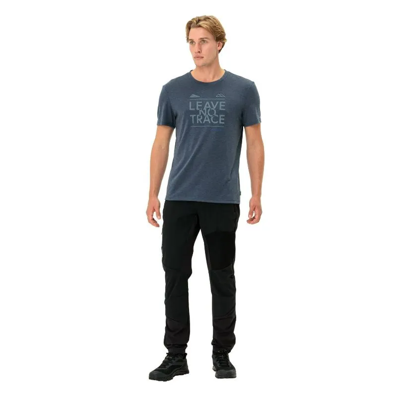 Camiseta de senderismo Vaude Camiseta Tekoa III (Dark Sea Uni) Hombre