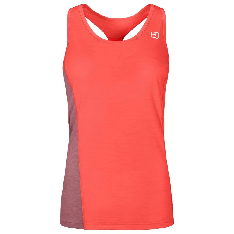 Camiseta de tirantes para mujer Ortovox 120 Cool Tec Fast Upward (Coral Blend)