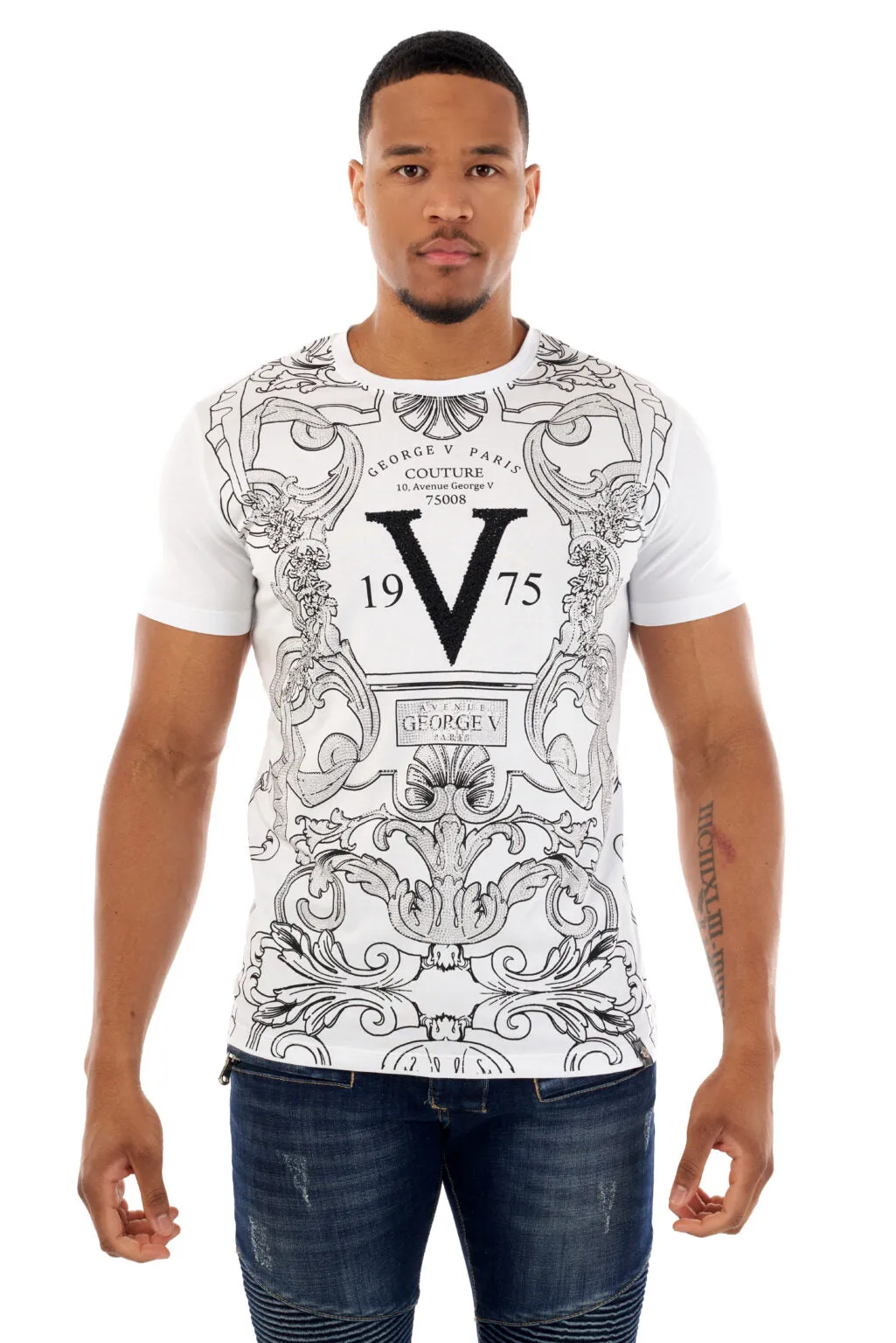CAMISETA GEORGE V  GV2518 WHITE