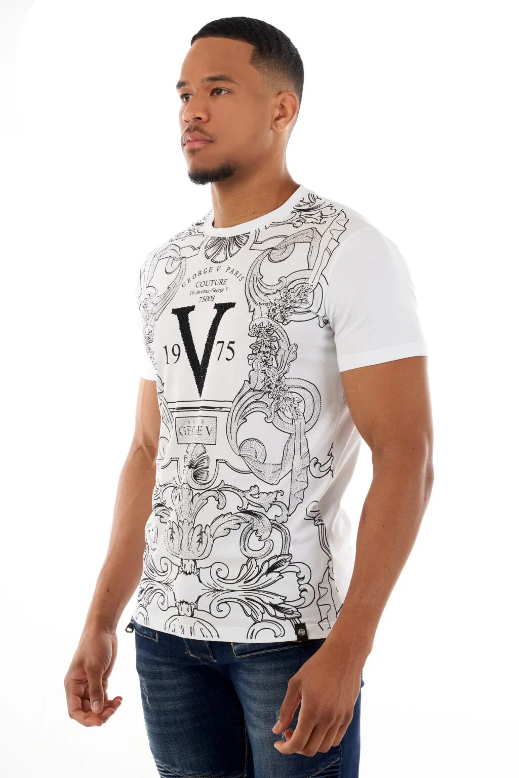 CAMISETA GEORGE V  GV2518 WHITE