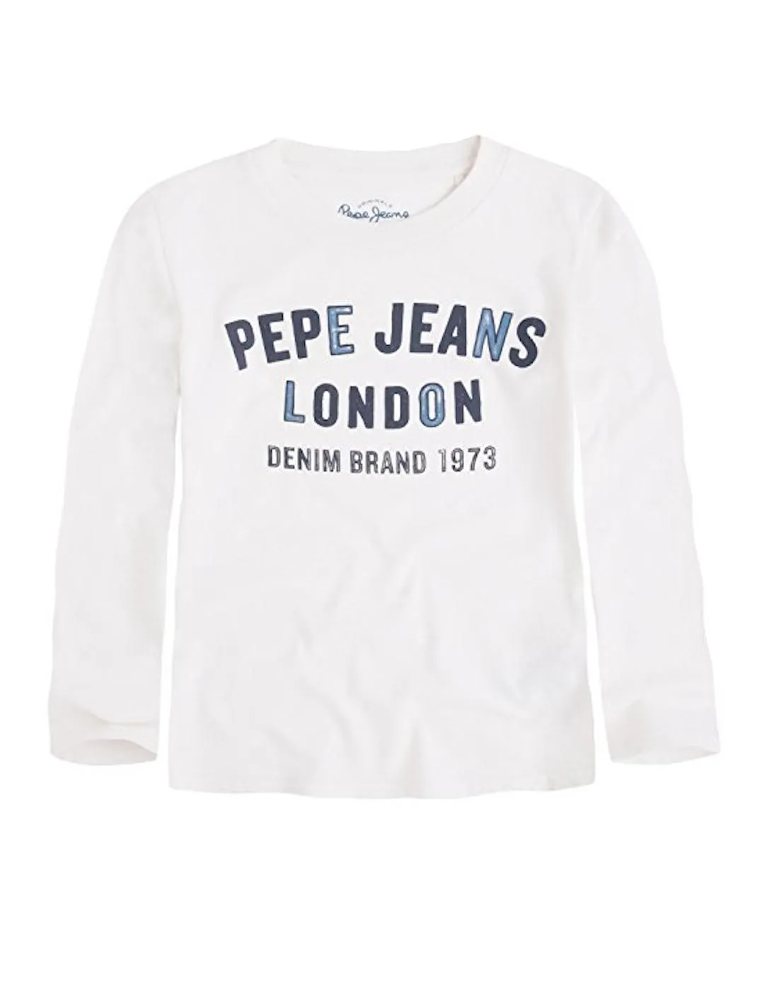 Camiseta manga larga Jamis blanca Pepe Jeans