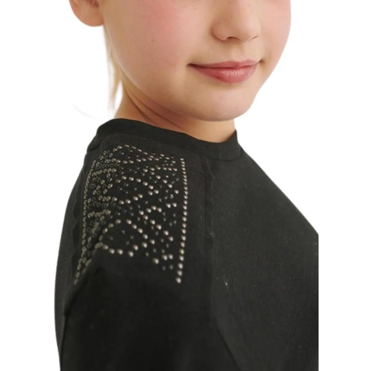 Camiseta m/l tachuelas