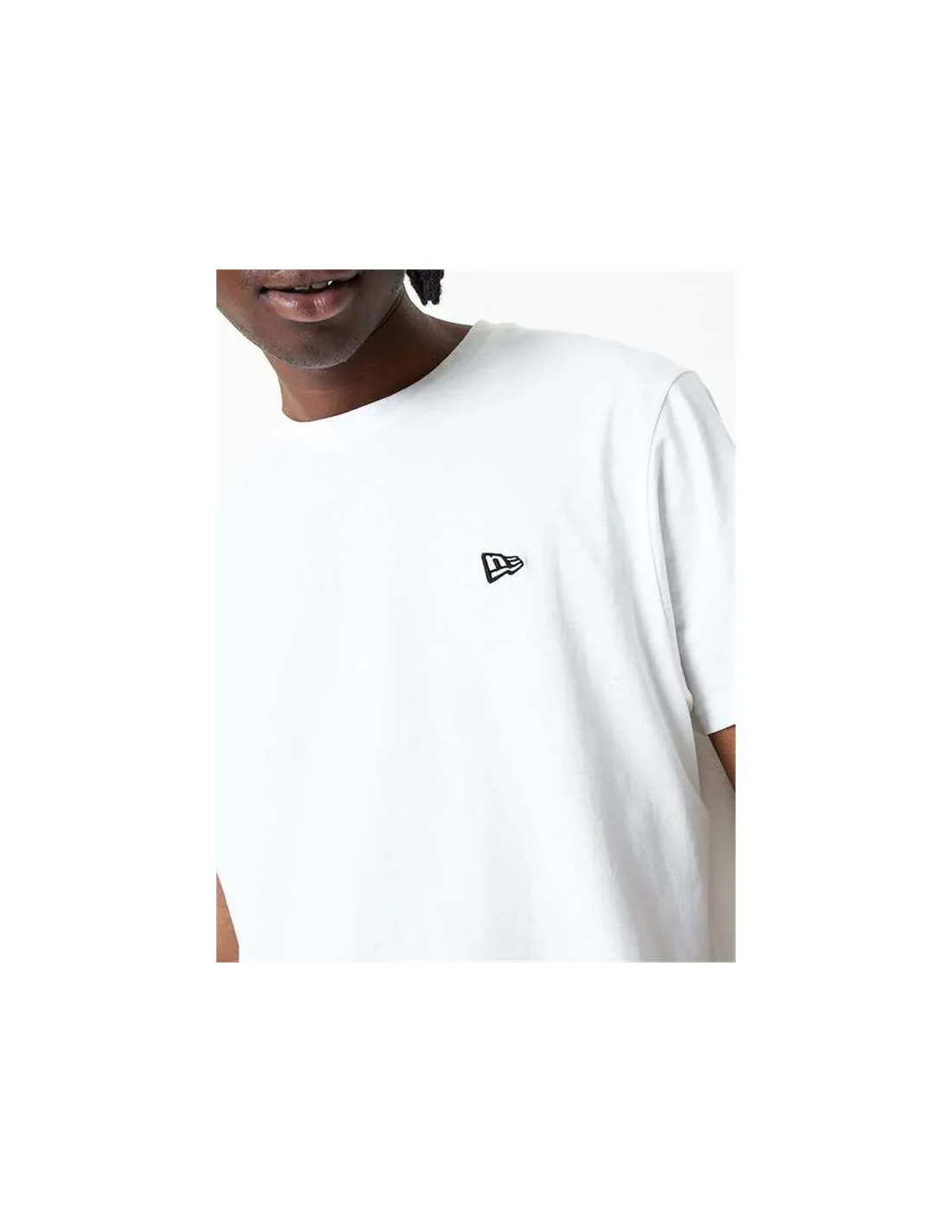 Camiseta New Era Essentials Blanco Hombre