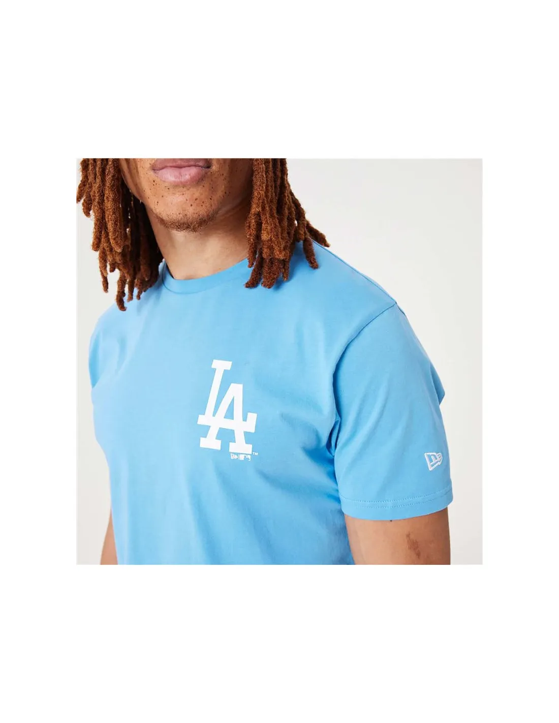 Camiseta New Era League Essentials LA Dodgers Azul Hombre