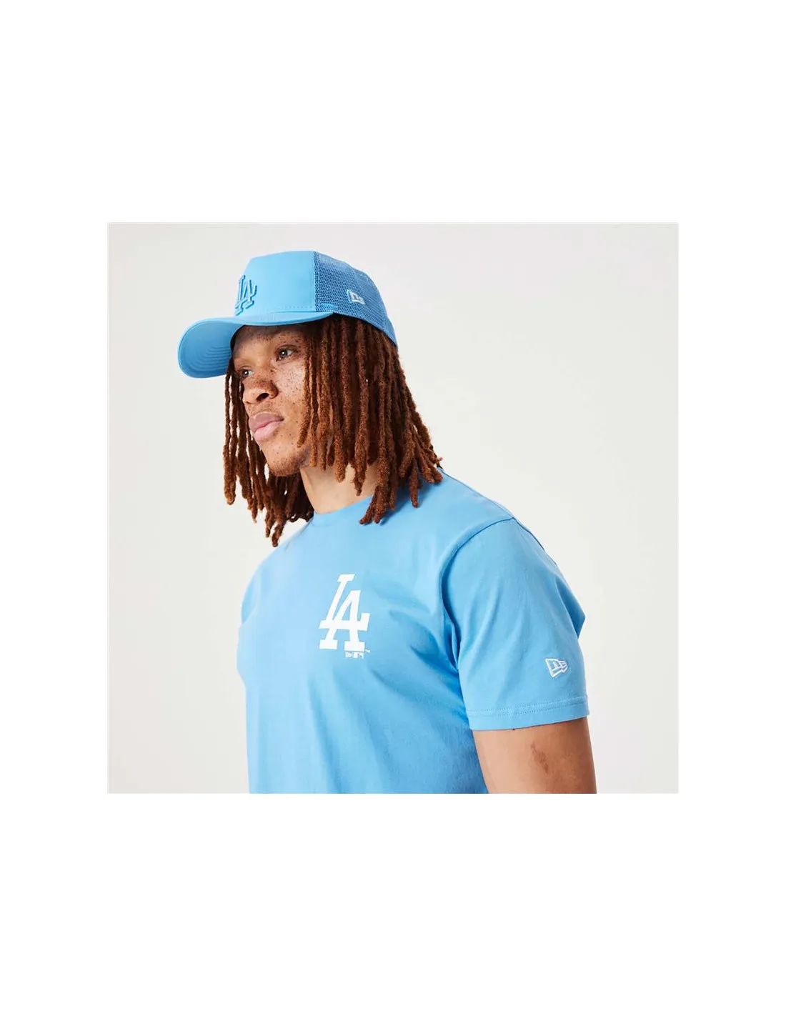 Camiseta New Era League Essentials LA Dodgers Azul Hombre
