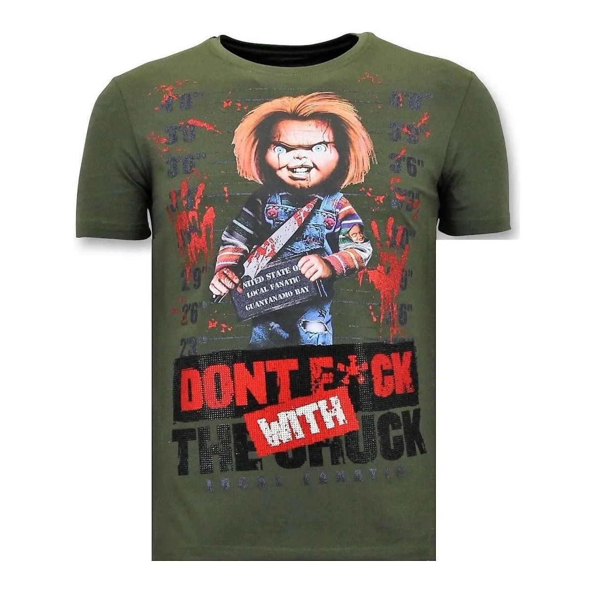 Camiseta Para Hombre Chucky Imprint