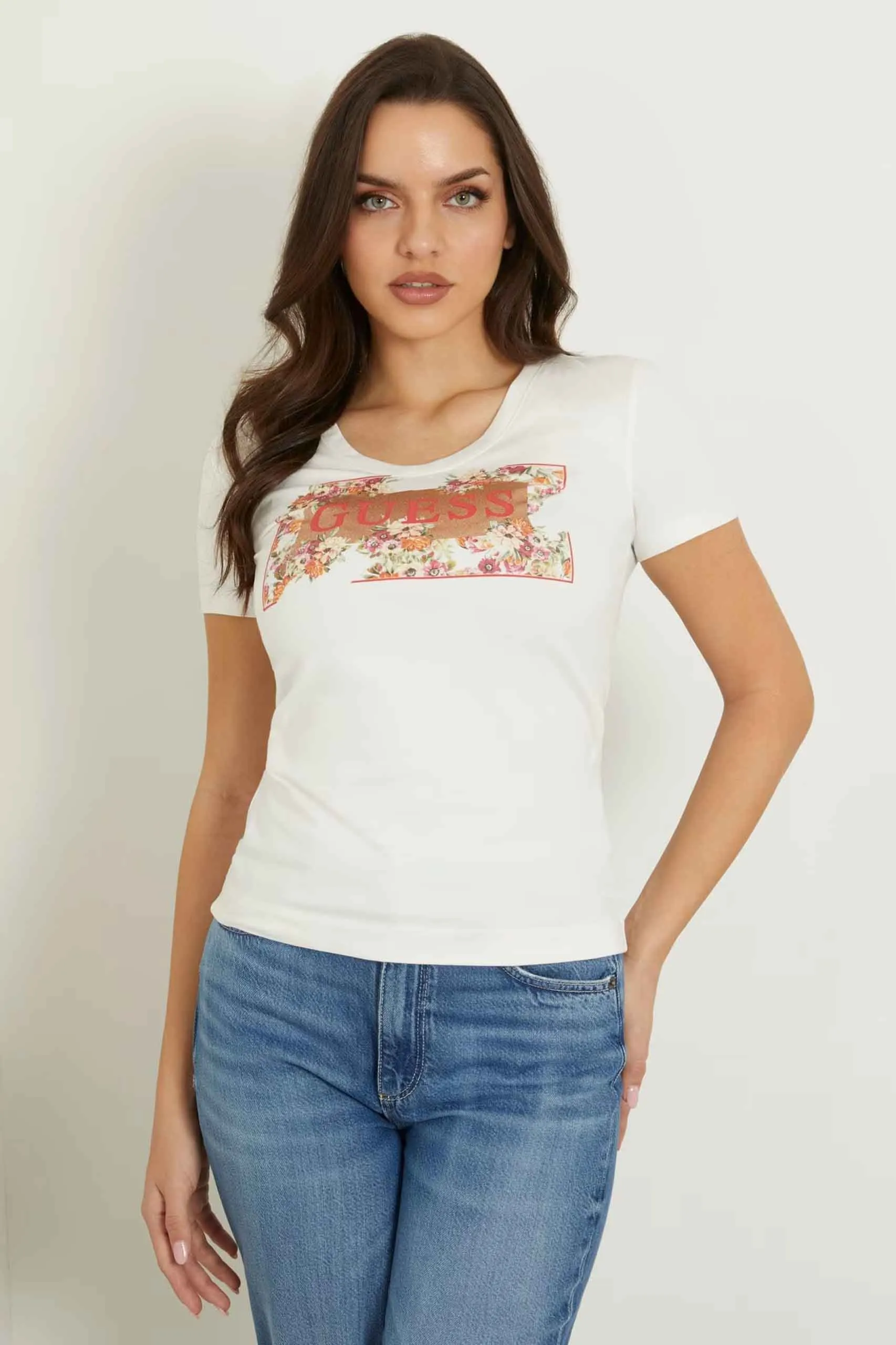 Camiseta para mujer de Guess Jeans – W4GI23J1314