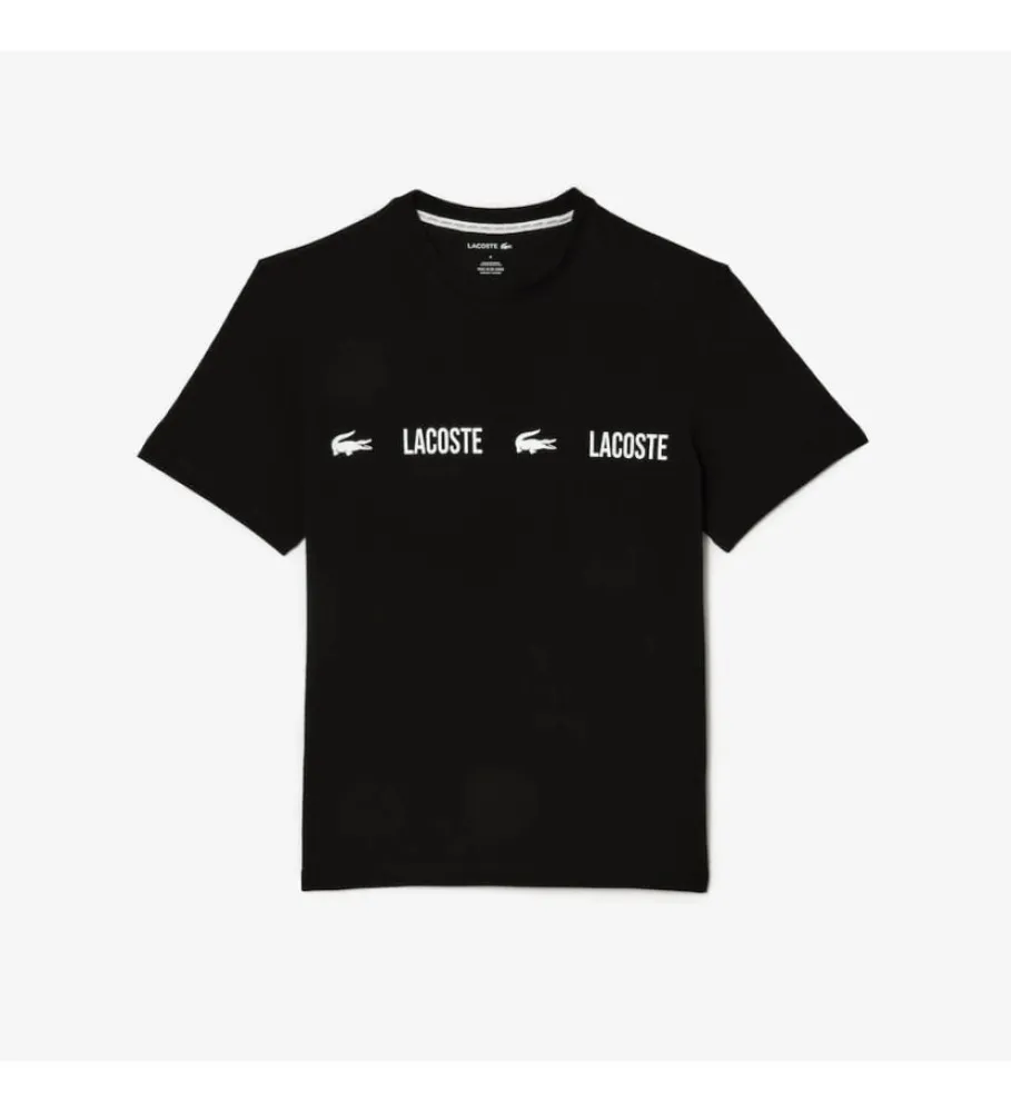 Camiseta Pijama Marca negro
