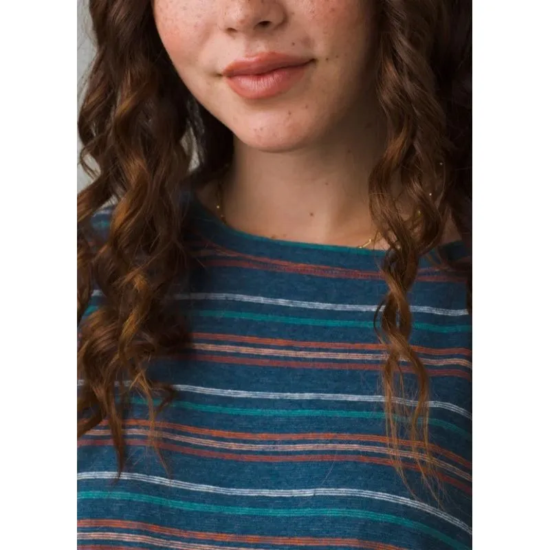 Camiseta Prana Vosky (Atlantic Stripe) para mujer