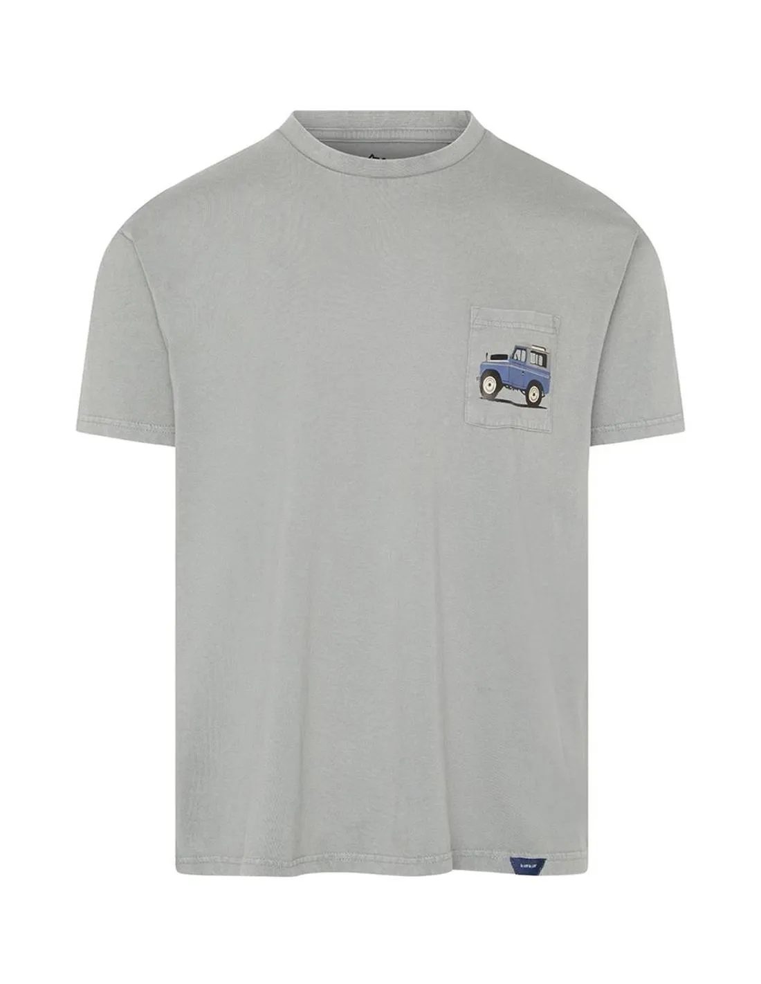 CAMISETA PRINT DE COCHE KIFFKIFF GRIS