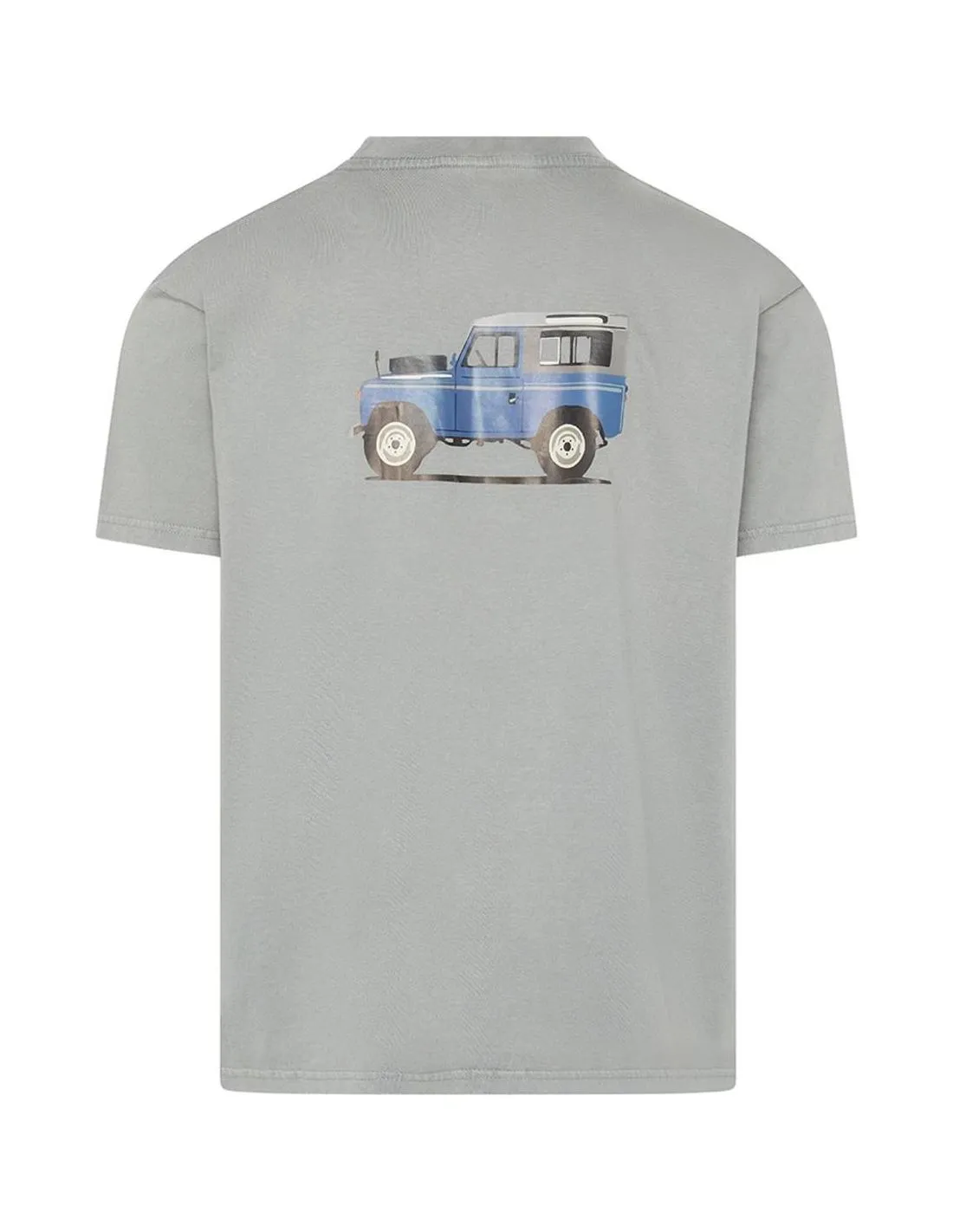 CAMISETA PRINT DE COCHE KIFFKIFF GRIS