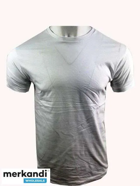 CAMISETAS DE ALGODóN DE ALTA CALIDAD PARA HOMBRE, CUELLO REDONDO, TALLAS SXXL, PEDIDOS AL POR MAYOR