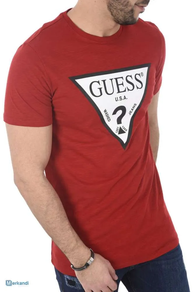 Camisetas de hombre de marca Guess