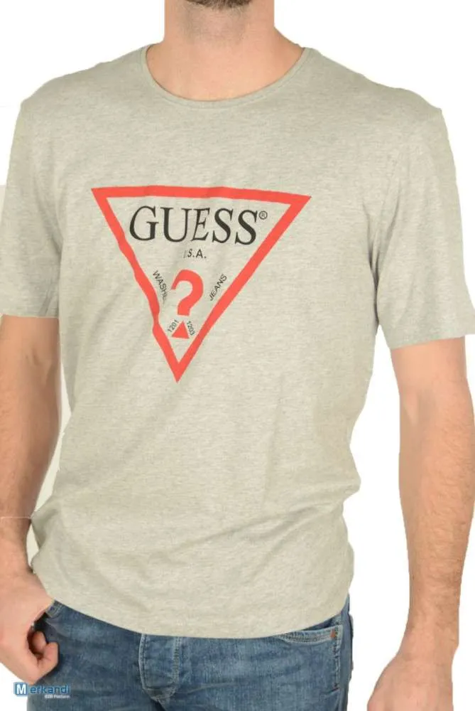 Camisetas de hombre de marca Guess