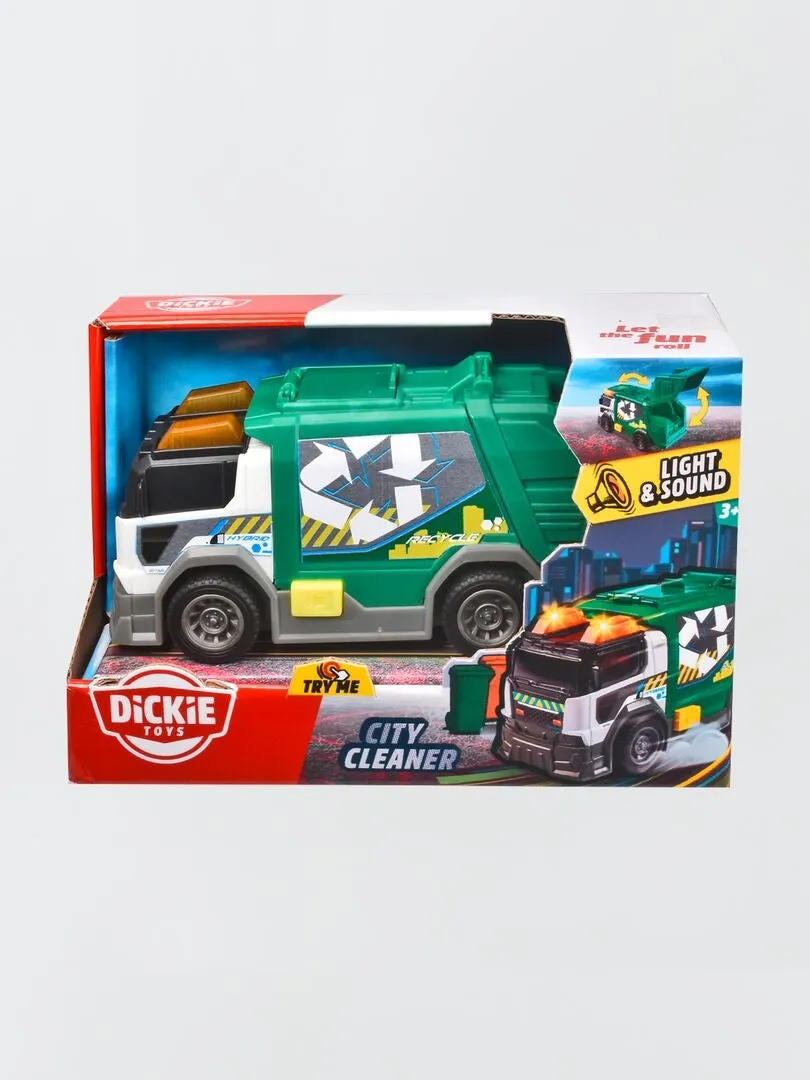 CAMIóN DE LA BASURA DICKIE TOYS  VERDE