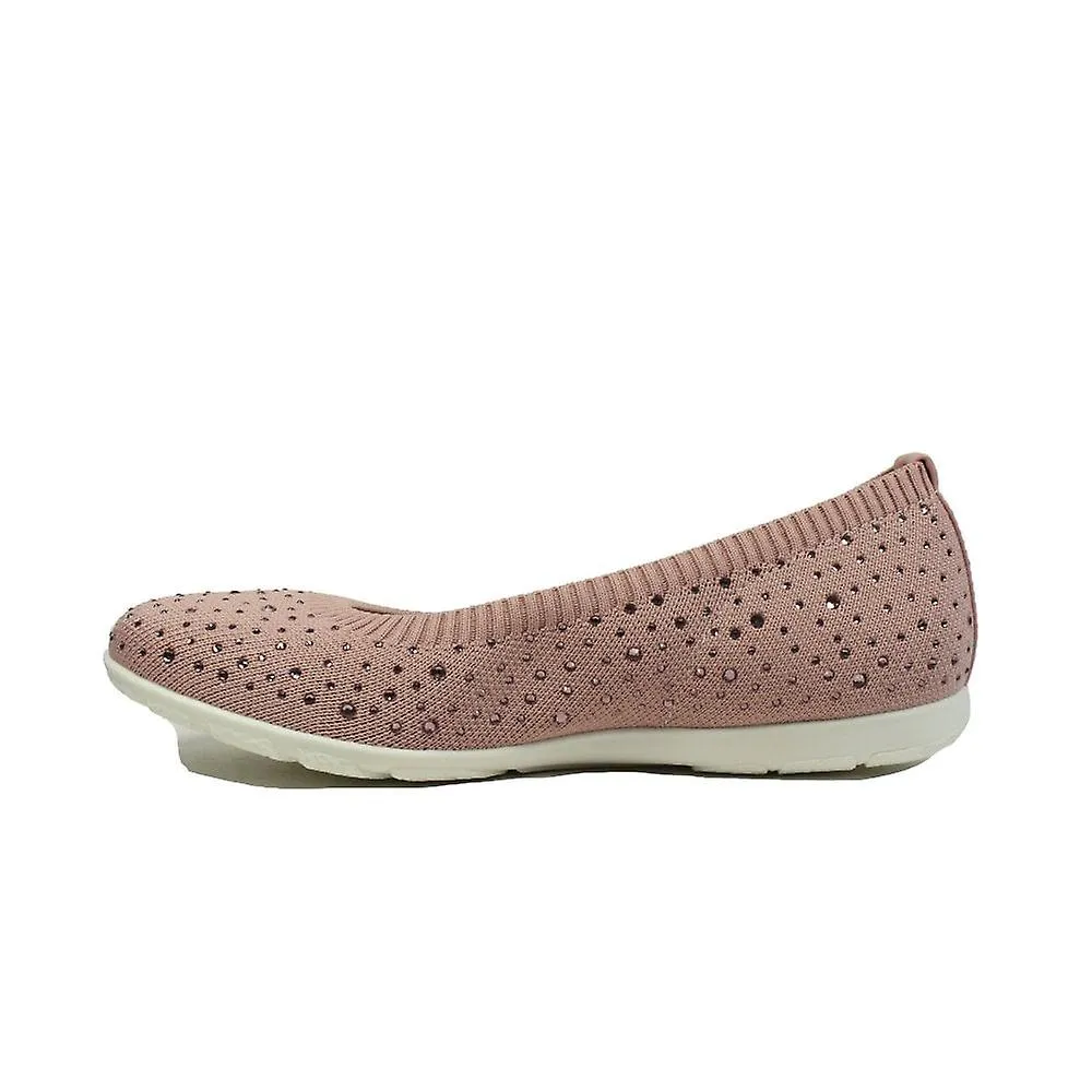 Capricho Mujer 22107 42 526 | Punto rosa | Zapatos de salón de ballet para mujer