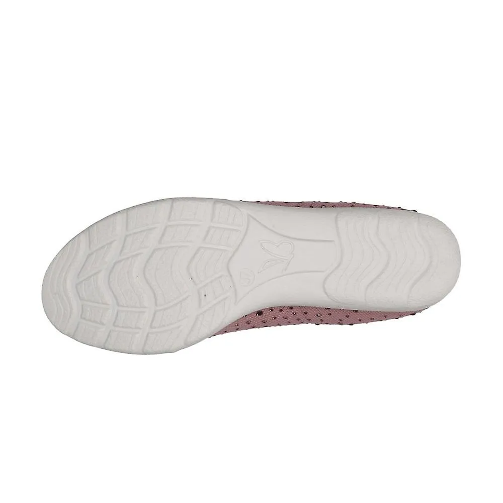 Capricho Mujer 22107 42 526 | Punto rosa | Zapatos de salón de ballet para mujer