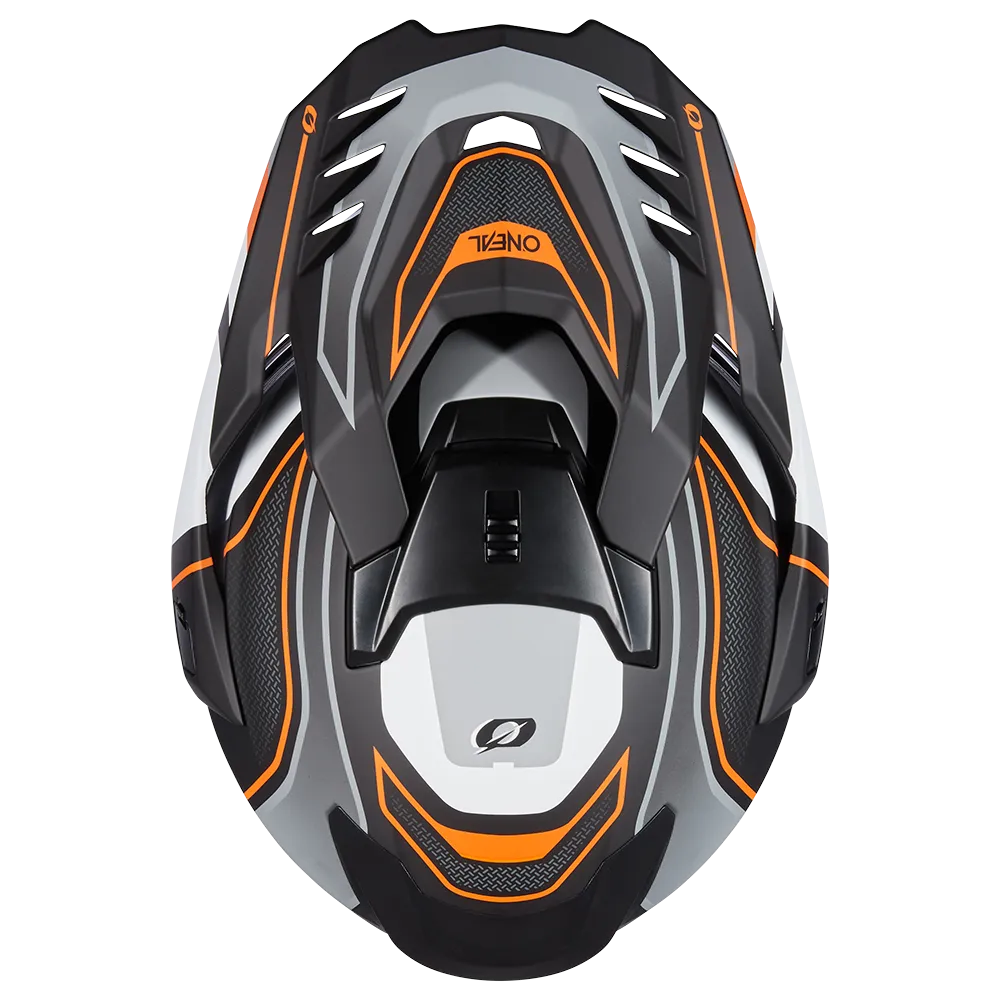CASCO ADVENTURE O'NEAL DSRS SQUARE NEGROGRISNARANJA 