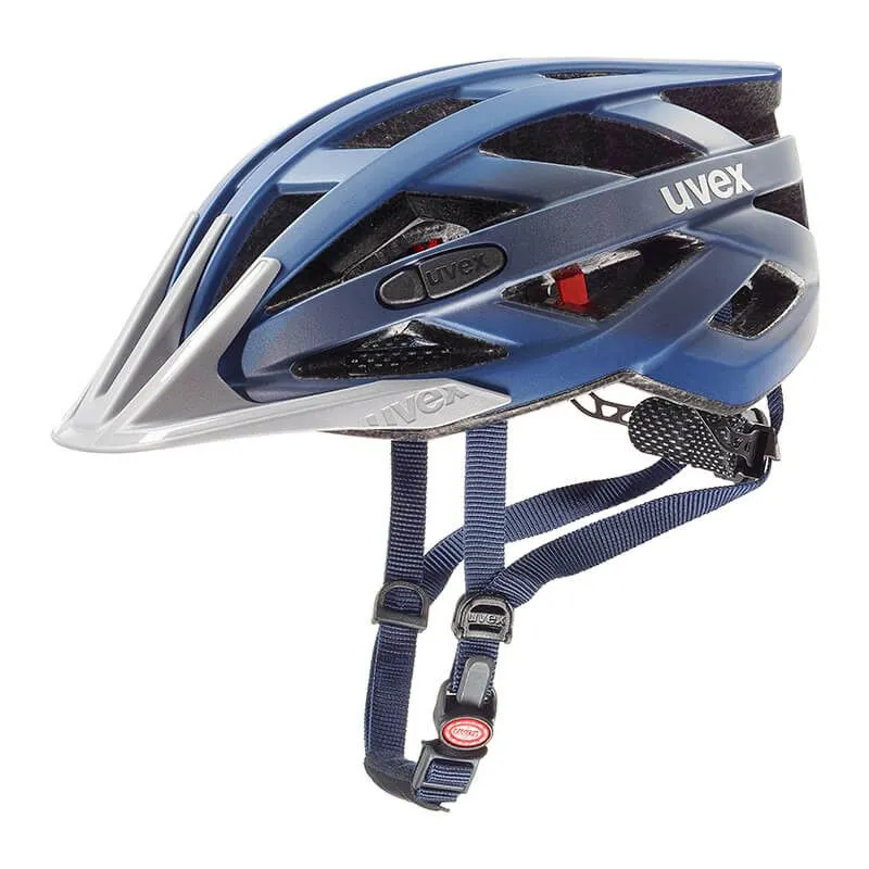 CASCO DE BICICLETA UVEX ACTIVE IVO CC (AZUL OSCURO METáLICO)