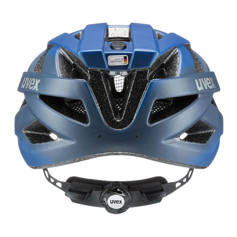 CASCO DE BICICLETA UVEX ACTIVE IVO CC (AZUL OSCURO METáLICO)