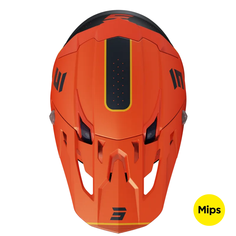 Casco de Cross Shot Core Honor Naranja