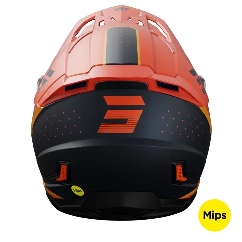 Casco de Cross Shot Core Honor Naranja