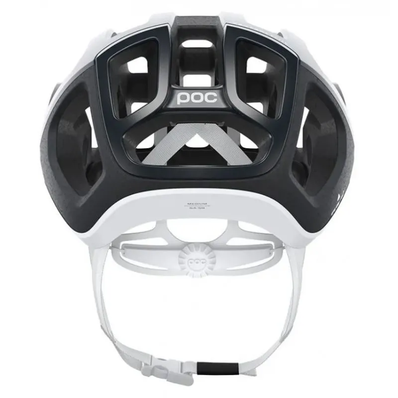 Casco para bicicleta POC Ventral Lite (Negro uranio/blanco hidrógeno mate)