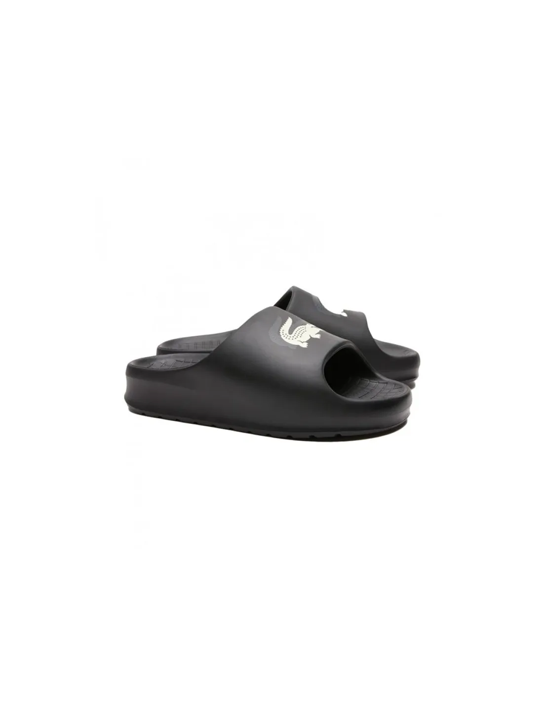 Chanclas Lacoste Serve 2.0 Evo Synthetic Colour Block Negro Mujer