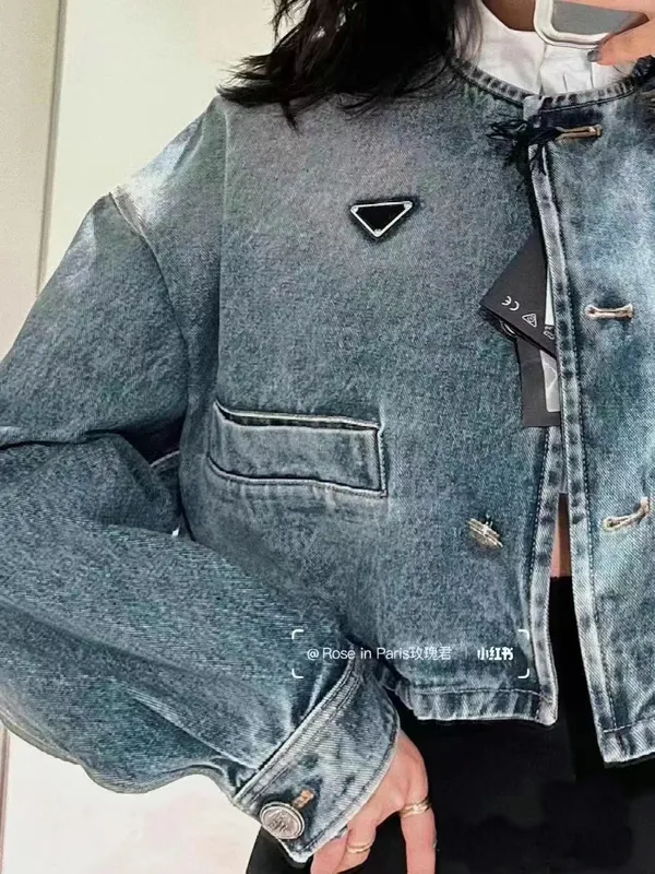 Chaqueta vaquera gabardina mujer ropa de diseñador para mujer chaqueta de diseñador de invierno para mujer