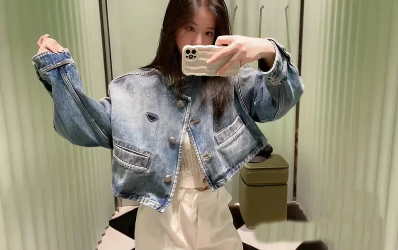 Chaqueta vaquera gabardina mujer ropa de diseñador para mujer chaqueta de diseñador de invierno para mujer