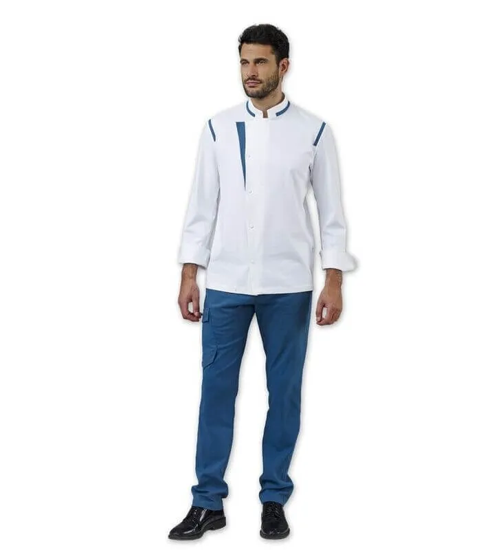 Chaquetilla de chef con detalles Ben