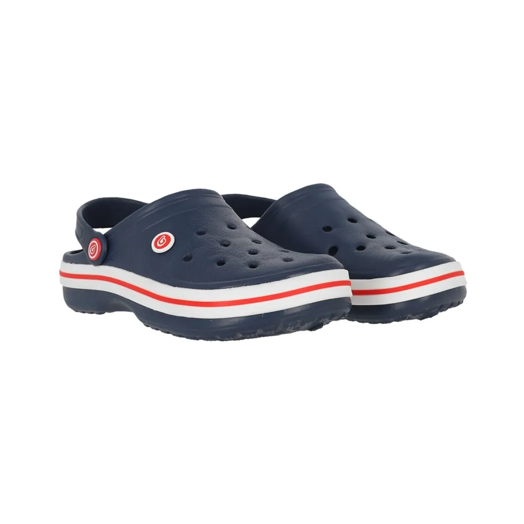 Clogs Airline Azul Marino/Blanco Mujer