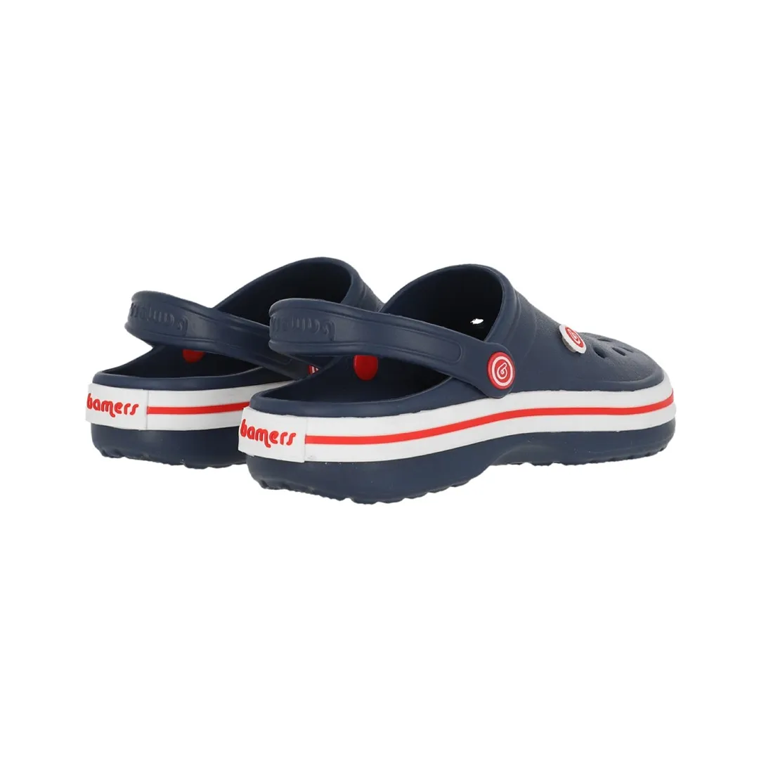 Clogs Airline Azul Marino/Blanco Mujer