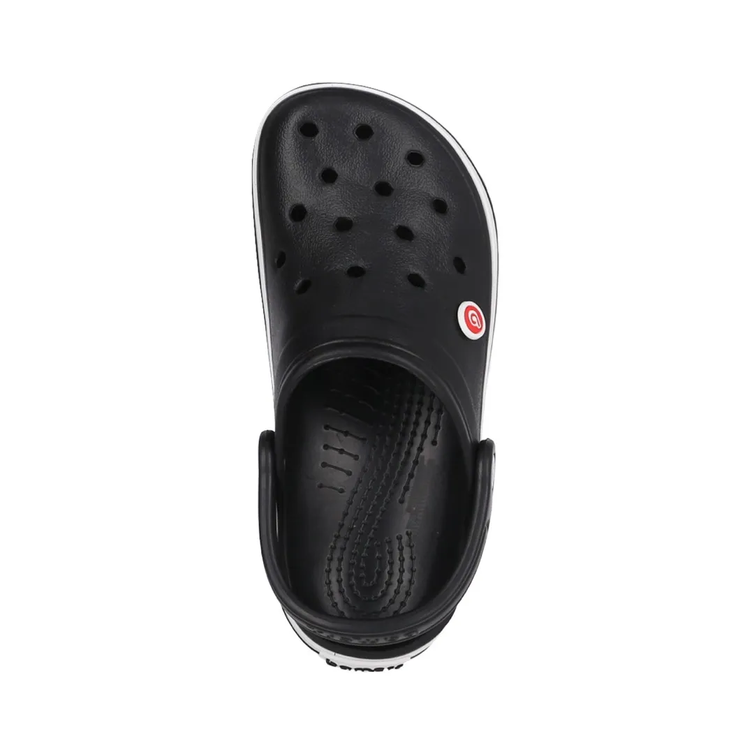 Clogs Airline Negro/Blanco Mujer
