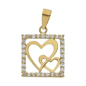 Colgante Enamorados Oro