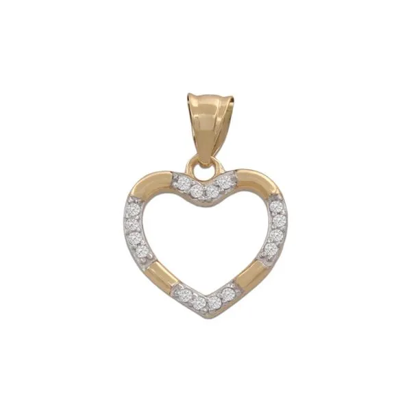 Colgante Oro Corazon 12x11mm.