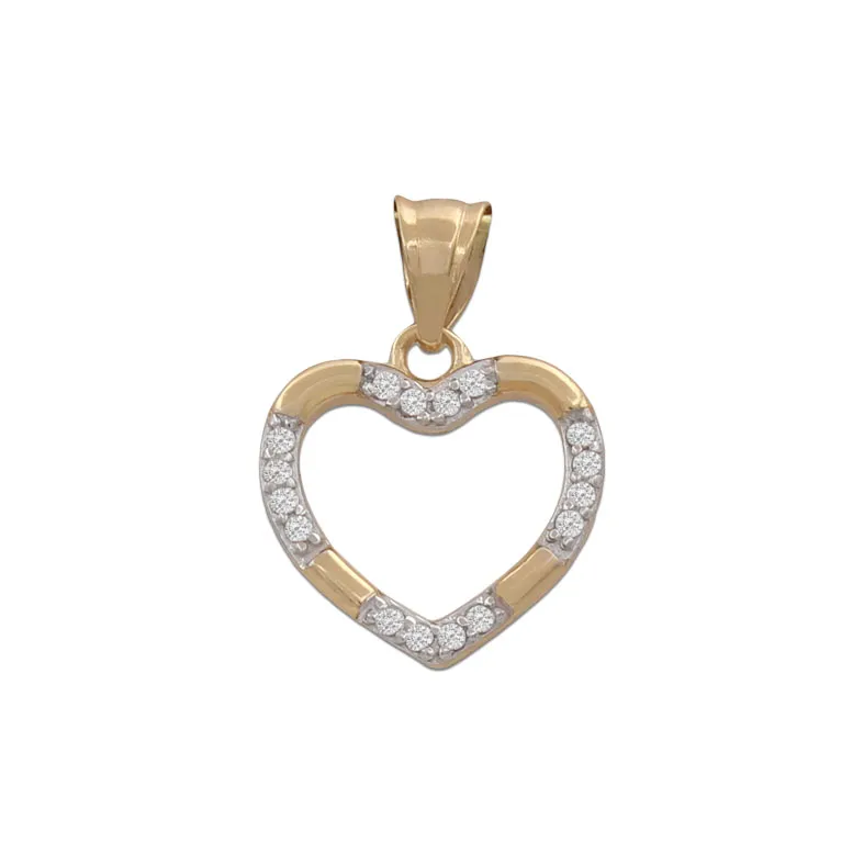 Colgante Oro Corazon 12x11mm.
