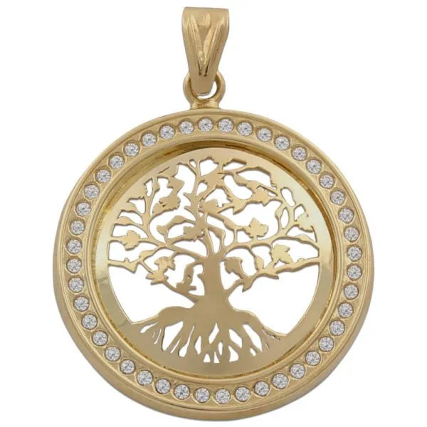 Colgante Oro Árbol de la Vida 20 mm.