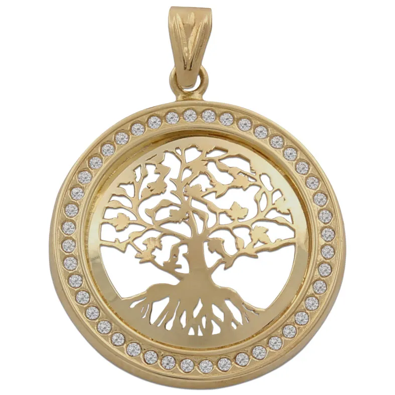 Colgante Oro Árbol de la Vida 20 mm.