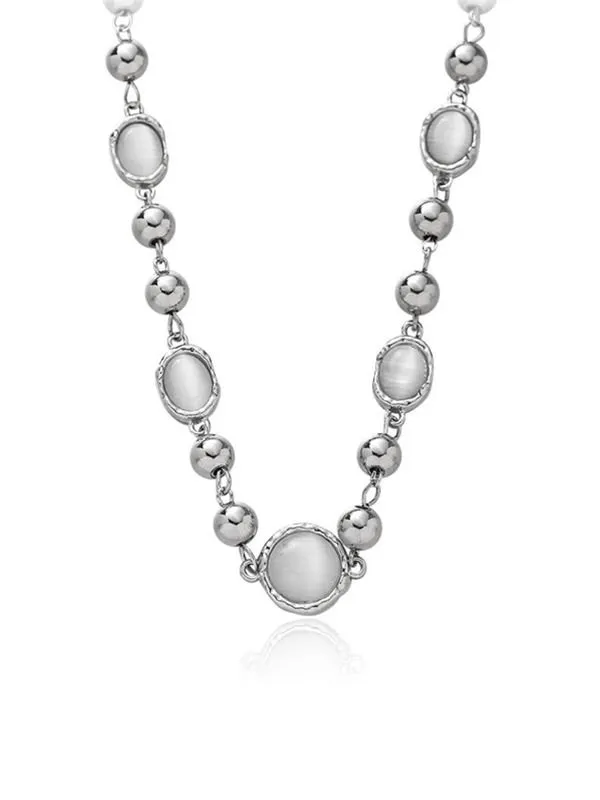 Collar de decoración de piedra de cristal artificial